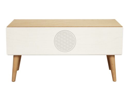 Yoga Sideboard - Blume des Lebens - Yogamatte Regal - Yogamatte Aufbewahrung - Yogamatte Tasche