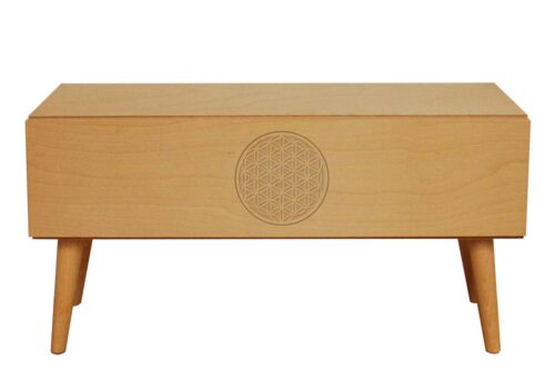 Blume des Lebens Deko Sideboard - Yoga Station - Yogaboard - Yogamatte Aufbewahrung